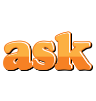 Ask orange logo