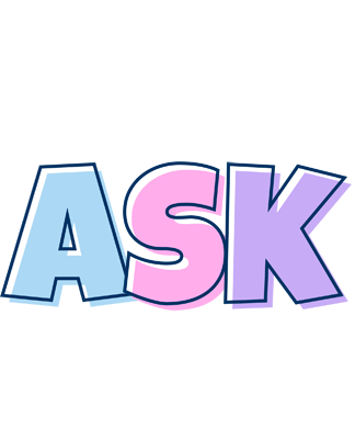 Ask pastel logo