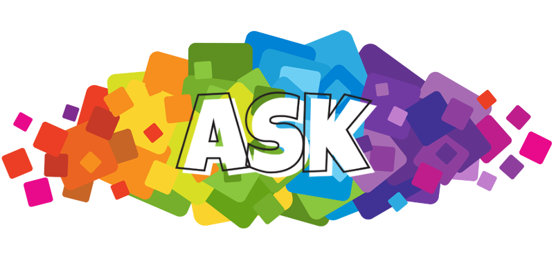 Ask pixels logo