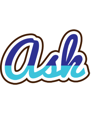 Ask raining logo