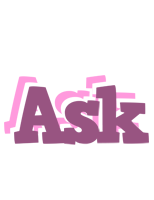 Ask relaxing logo