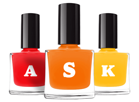 Ask saloon logo