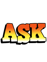 Ask sunset logo
