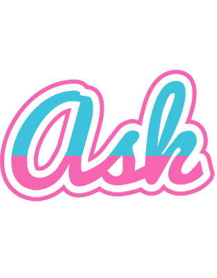 Ask woman logo