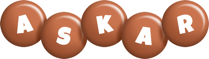 Askar candy-brown logo