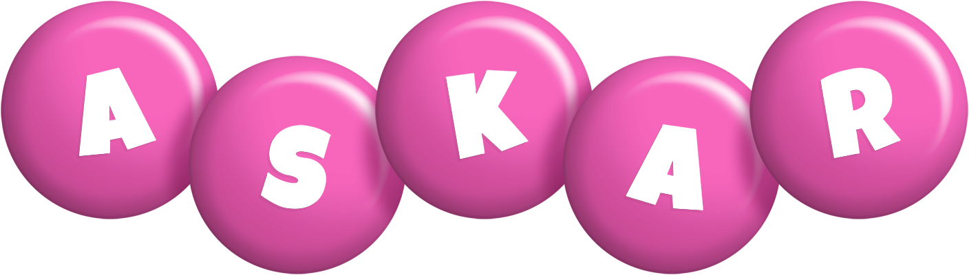 Askar candy-pink logo