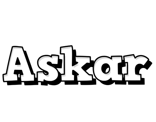 Askar snowing logo