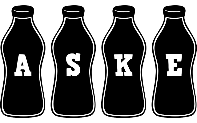 Aske bottle logo