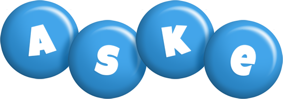 Aske candy-blue logo