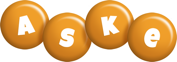 Aske candy-orange logo