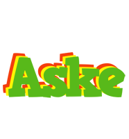 Aske crocodile logo