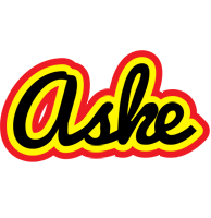 Aske flaming logo