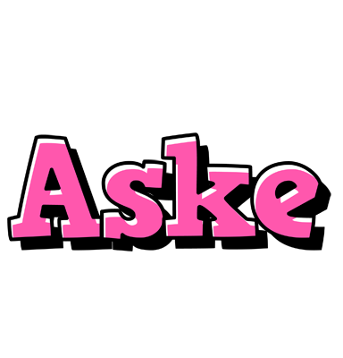 Aske girlish logo