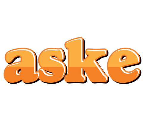 Aske orange logo