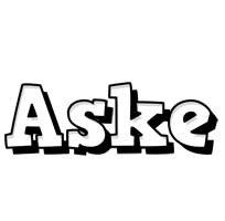 Aske snowing logo