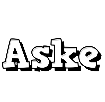 Aske snowing logo