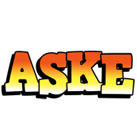 Aske sunset logo