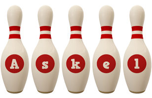 Askel bowling-pin logo