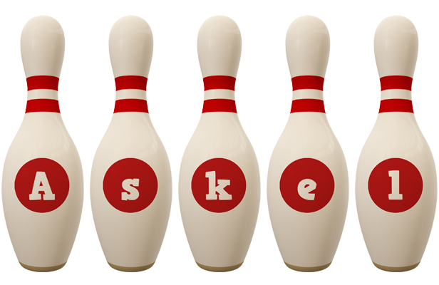 Askel bowling-pin logo