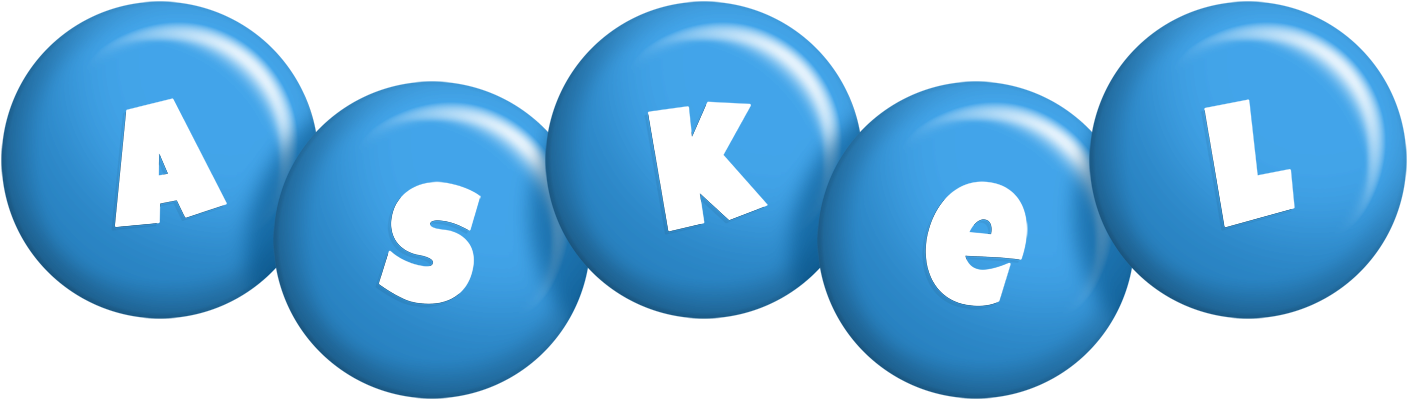 Askel candy-blue logo