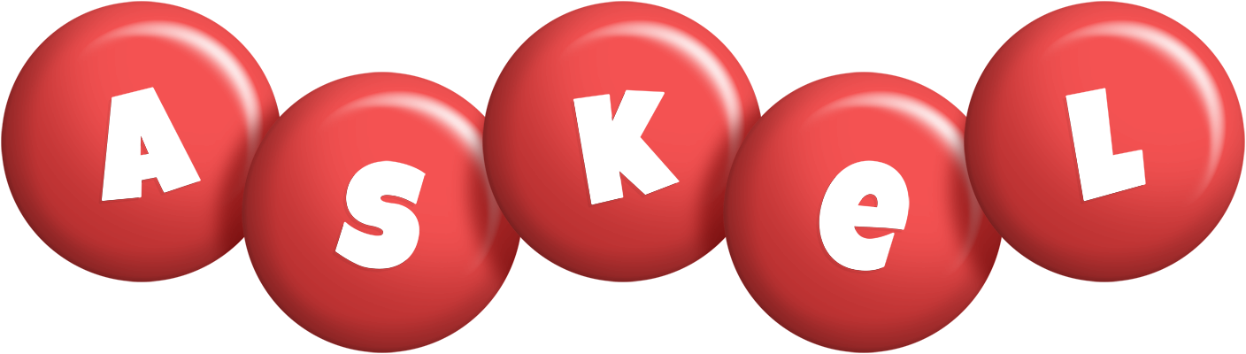 Askel candy-red logo