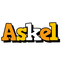 Askel cartoon logo