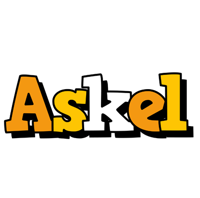 Askel cartoon logo