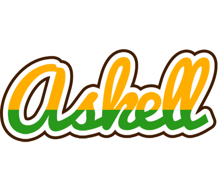 Askell banana logo