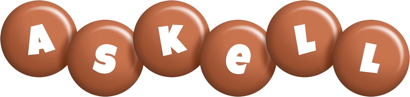 Askell candy-brown logo