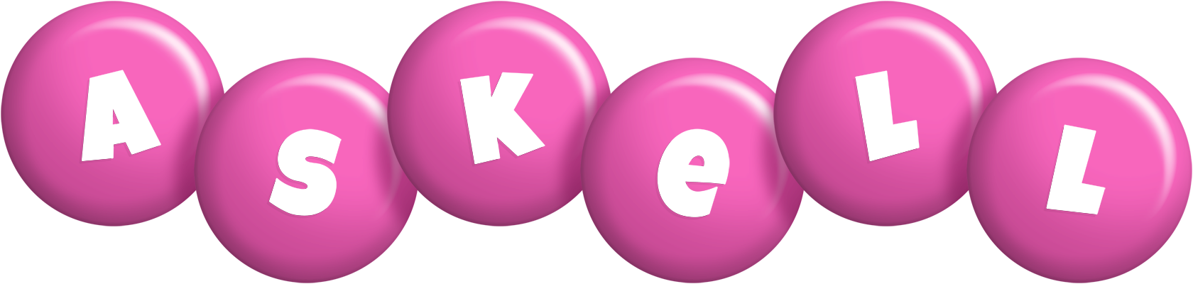 Askell candy-pink logo