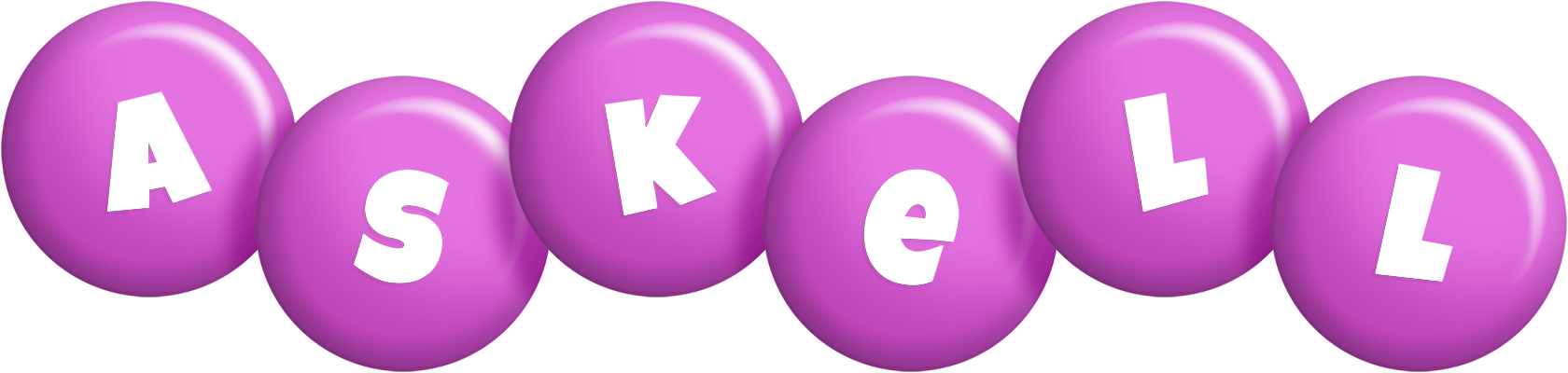 Askell candy-purple logo