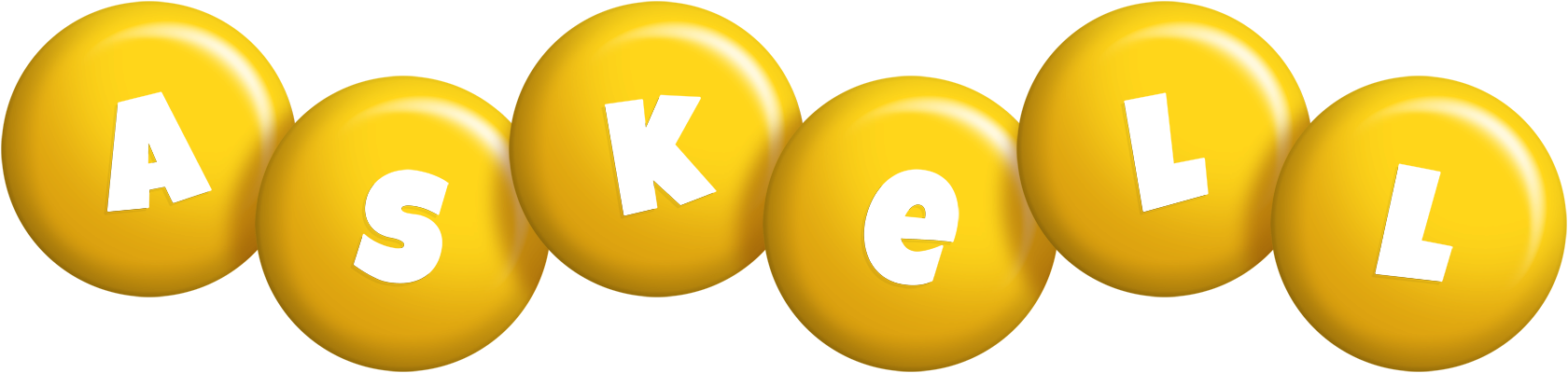 Askell candy-yellow logo