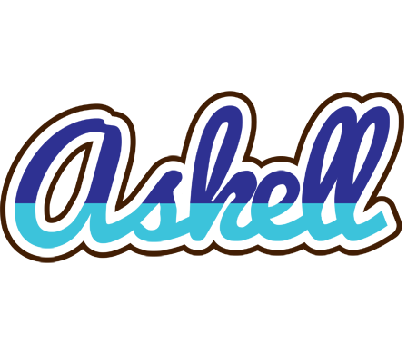 Askell raining logo