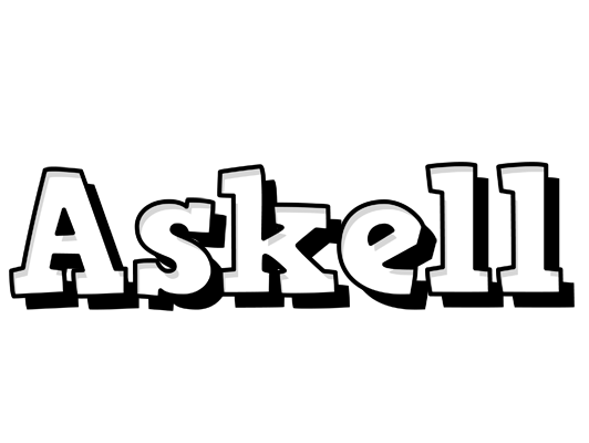 Askell snowing logo