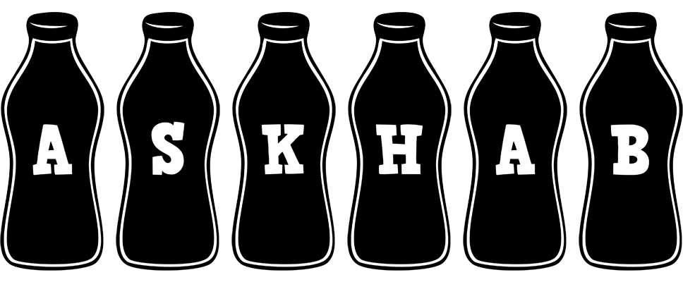 Askhab bottle logo