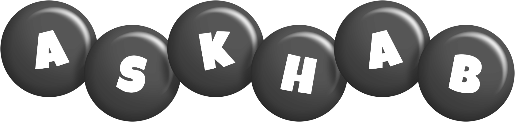 Askhab candy-black logo