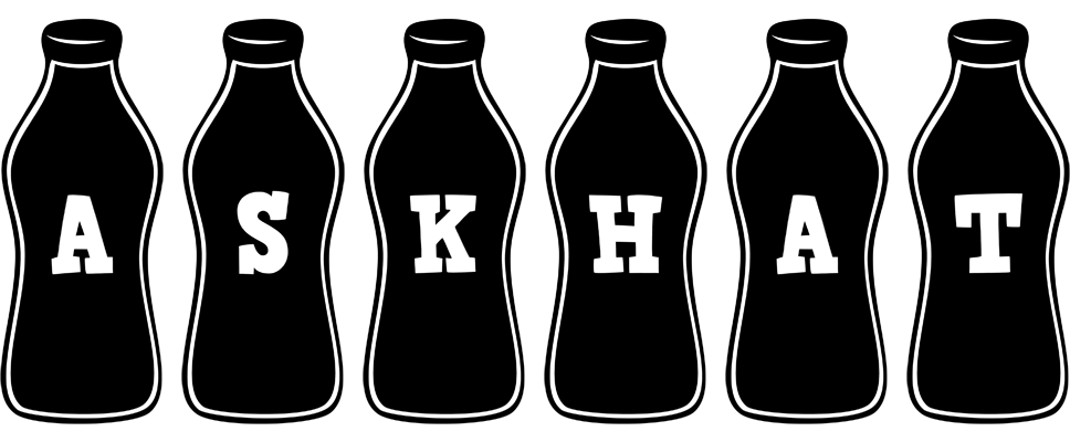 Askhat bottle logo