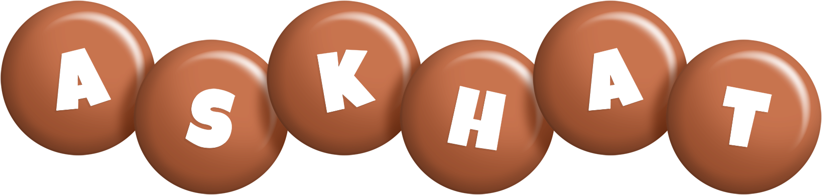 Askhat candy-brown logo