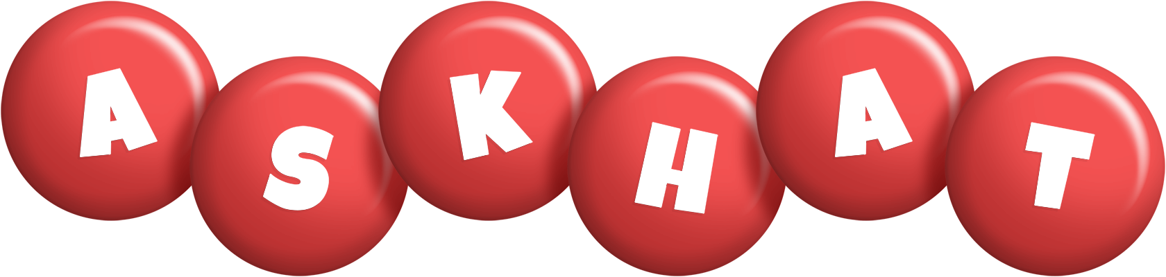 Askhat candy-red logo