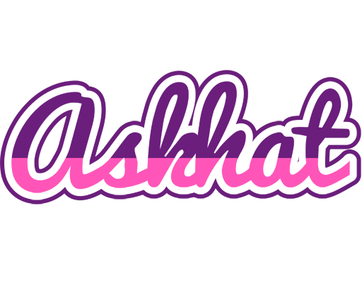 Askhat cheerful logo