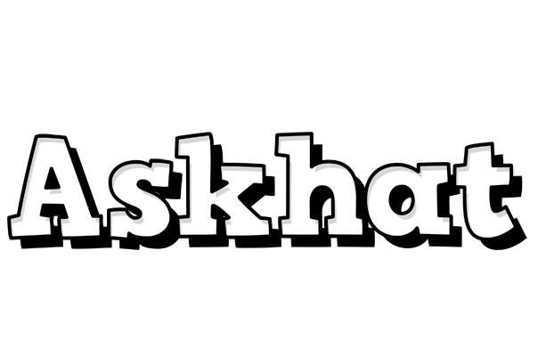 Askhat snowing logo