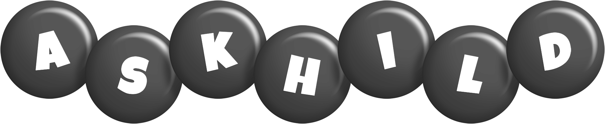 Askhild candy-black logo