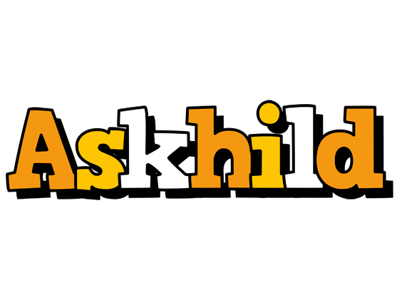 Askhild cartoon logo