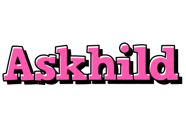Askhild girlish logo