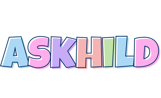 Askhild pastel logo