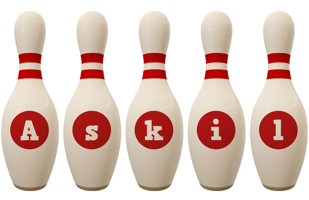 Askil bowling-pin logo