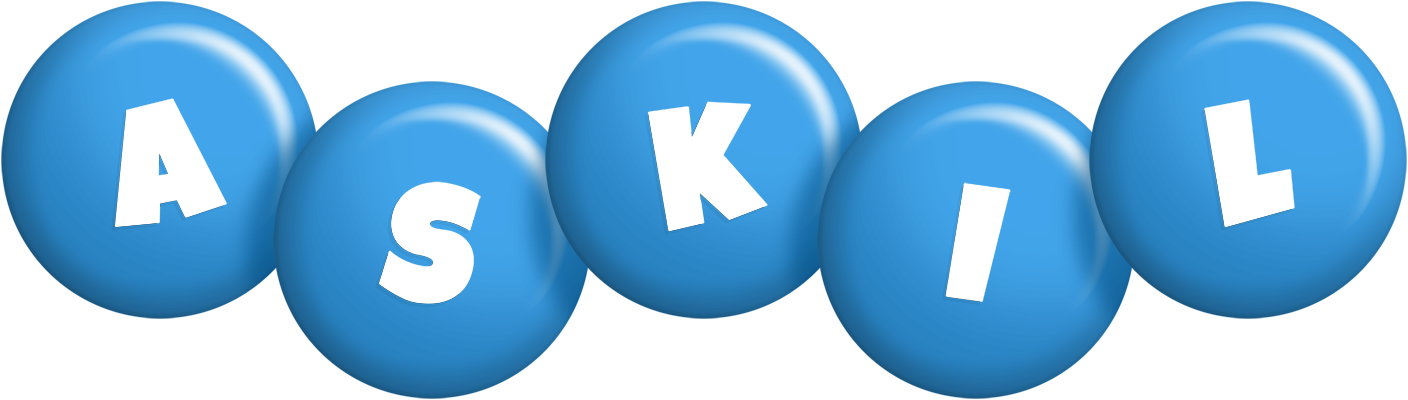 Askil candy-blue logo