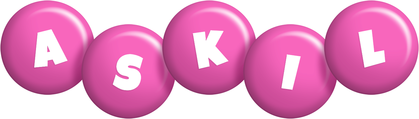 Askil candy-pink logo