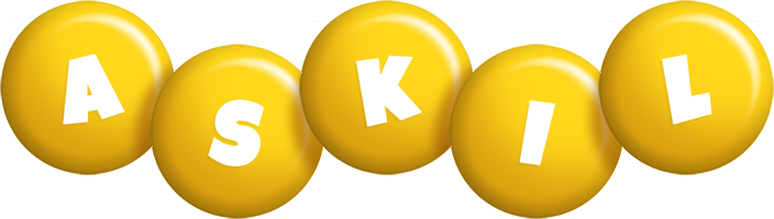 Askil candy-yellow logo