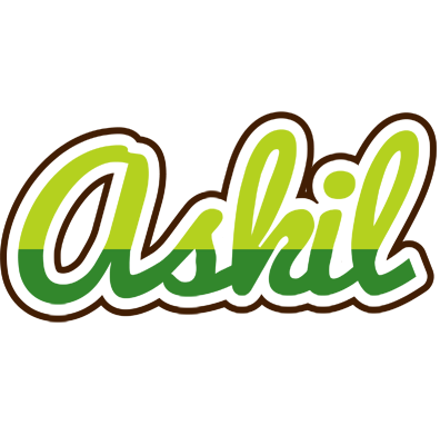 Askil golfing logo